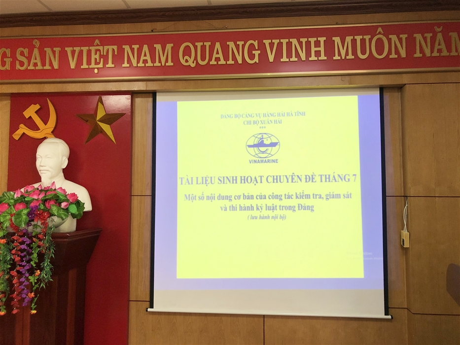 TẬP HUẤN CÔNG TÁC KIỂM TRA GIÁM SÁT TRONG ĐẢNG