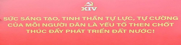 Chào mừng Đại hội Đảng XIV