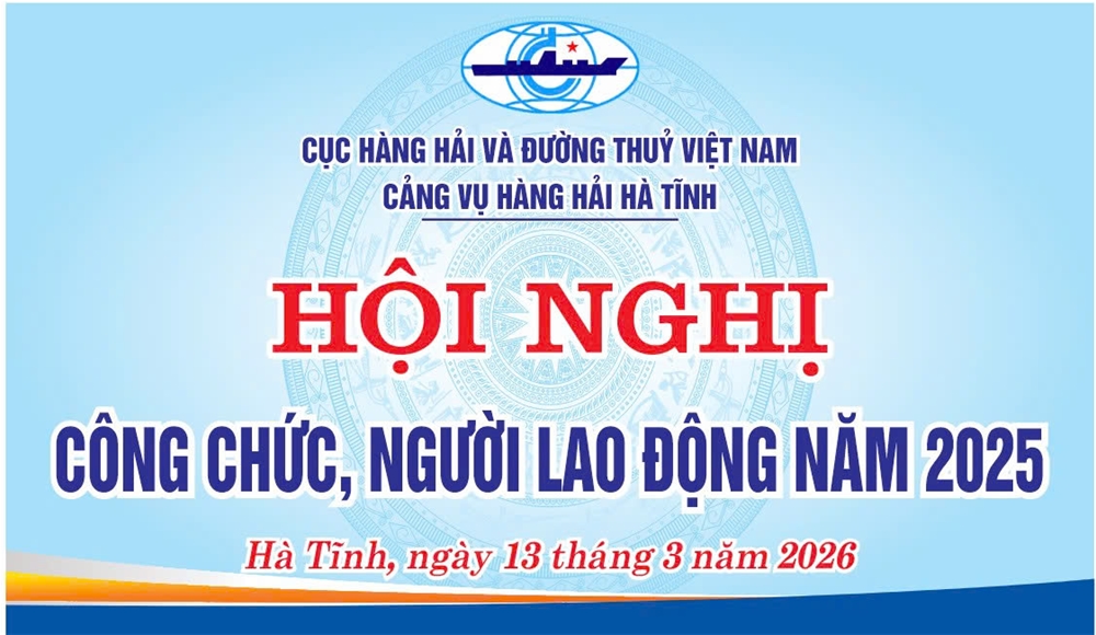 CẢNG VỤ HÀNG HẢI HÀ TĨNH TỔ CHỨC HỘI NGHỊ CÔNG CHỨC, NGƯỜI LAO ĐỘNG NĂM 2025